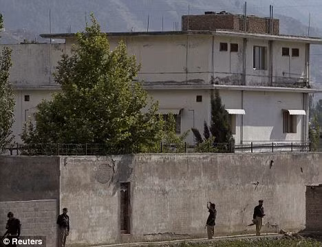 The compound where Bin Laden was killed. The Indonesian government has now confirmed Patek had gone to Abbottabad to meet the Al Qaeda leader Read more: http://www.dailymail.co.uk/news/article-1384095/Bali-bomber-captured-road-Bin-Ladens-secret-compound.html#ixzz1LYYkQ3qT