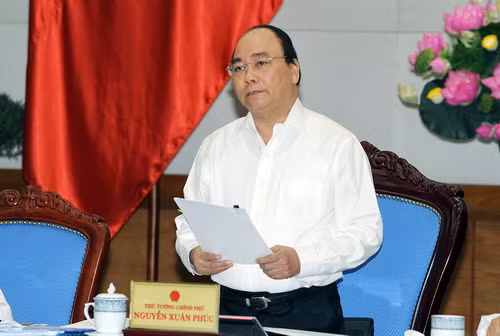 Thủ tướng giao nhiệm vụ cho các bộ, ngành, địa phương. Ảnh: VGP Thủ tướng giao nhiệm vụ cho các bộ, ngành, địa phương. Ảnh: VGP