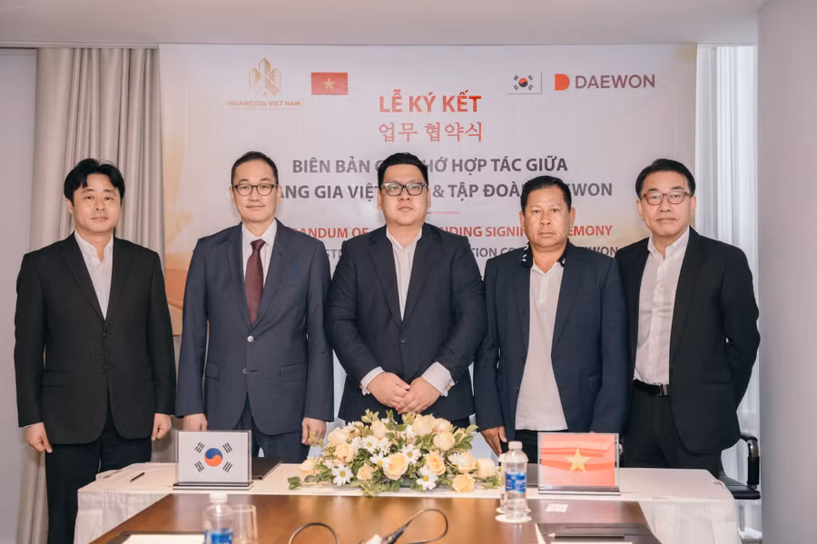 Hoàng Gia Việt Nam và Tập đoàn Daewon Hàn Quốc hợp tác phát triển các dự án, khu đô thị đẳng cấp.