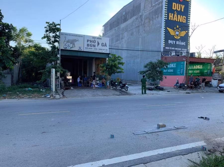 Hiện trường vụ việc. Ảnh: Công an Phú Thọ.