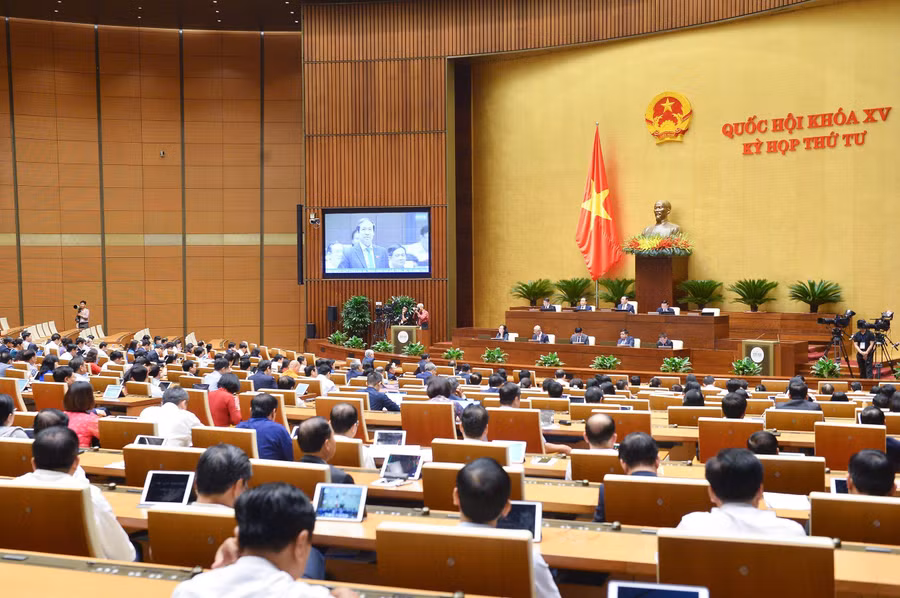 Toàn cảnh phiên thảo luận - chiều 27/10.