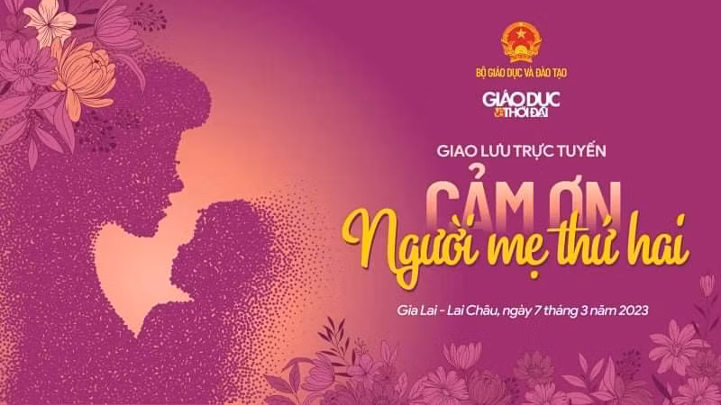 Giao lưu trực tuyến 'Cảm ơn người mẹ thứ hai'
