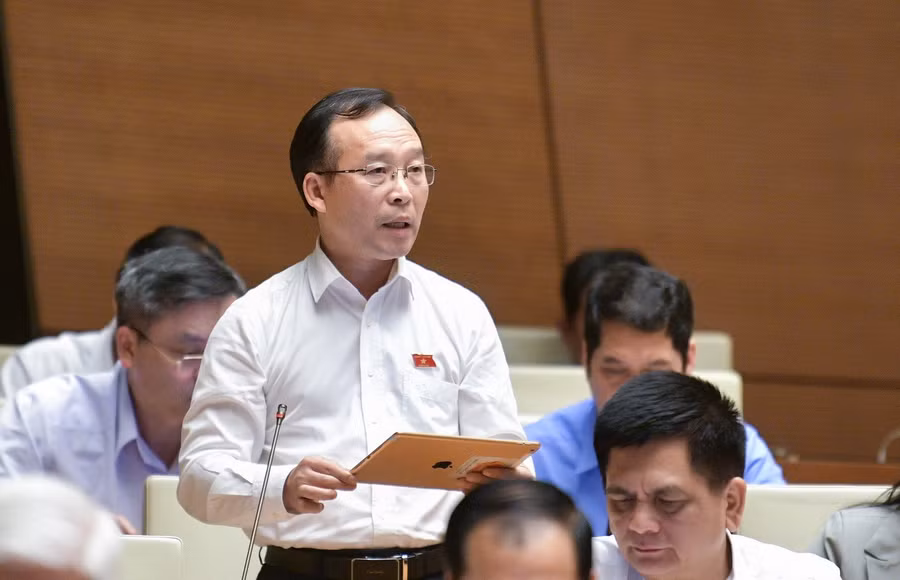 Đại biểu Trần Văn Tuấn (Đoàn ĐBQH tỉnh Bắc Giang).