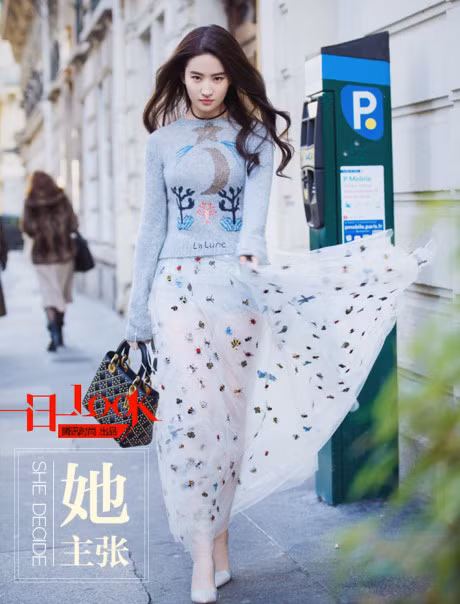 Luu Diec Phi va Trieu Le Dinh lien tuc mac dung vay ao - Anh 7