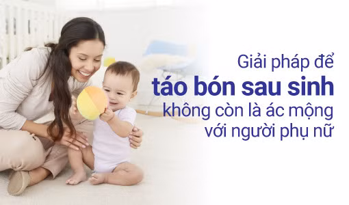 Táo bón sau sinh