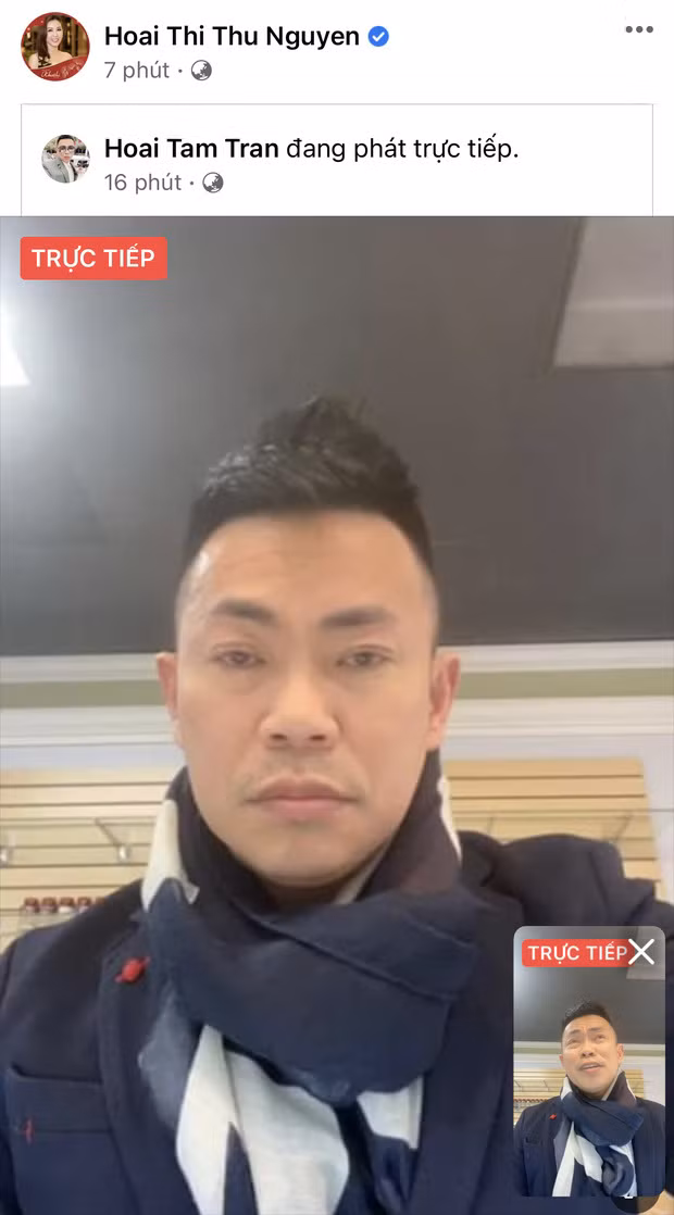 Hoài Tâm livestream tố Dũng Taylor bịa đặt, câu like về đám tang 