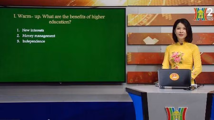 Nhiều địa phương áp dụng hình thức dạy học trên truyền hình. Ảnh minh hoạ/internet