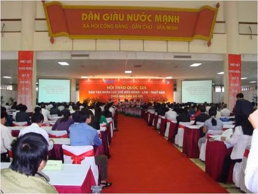 Hội thảo quốc gia đào tạo nhân lực chế biến nông - lâm - thủy sản Hội