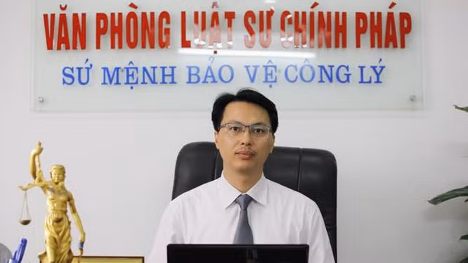 Luật sư Đặng Văn Cường, Trưởng Văn phòng Luật sư Chính Pháp.