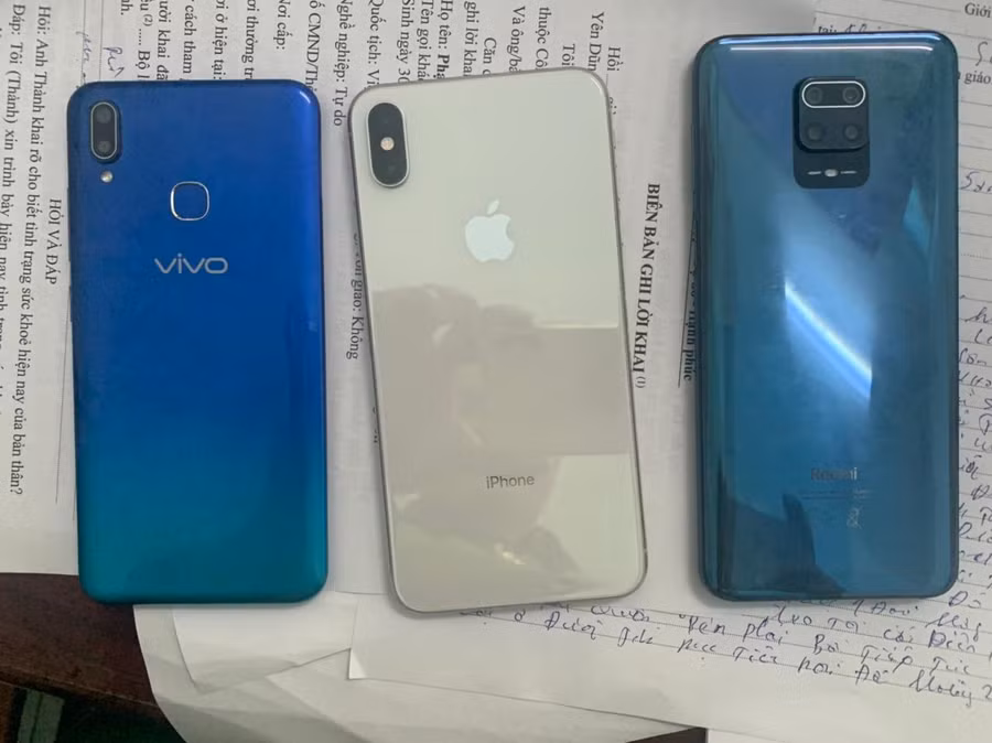 Tang vật của vụ án. Tang vật của vụ án.