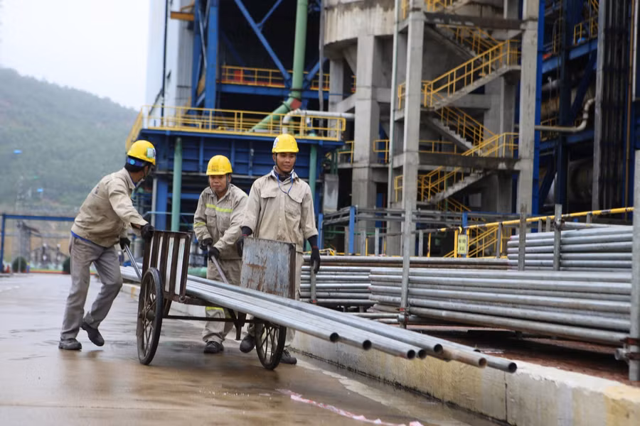 Năm 2021, tổng sản lượng điện thương mại của nhà máy Nhiệt điện Vũng Áng 1 đạt 5.580 triệu kWh