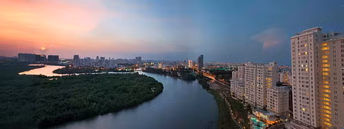 Tác phẩm “Lá phổi Phú Mỹ Hưng” đoạt giải Nhất cuộc thi “Ảnh đẹp Phú Mỹ Hưng 2013”