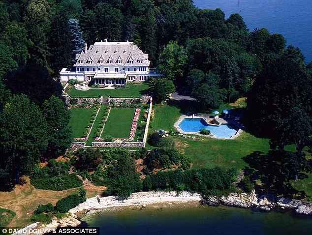 A horticulturalist with the New York Botanical Garden oversees the upkeep of the gardens Read more: http://www.dailymail.co.uk/news/article-2326492/The-190-million-fixer-upper-Greenwich-mansion-listed-record-setting-price-tag-needs-new-kitchen-significant-repairs.html#ixzz2TeqF1En1 Follow us: @MailOnline on Twitter | DailyMail on Facebook