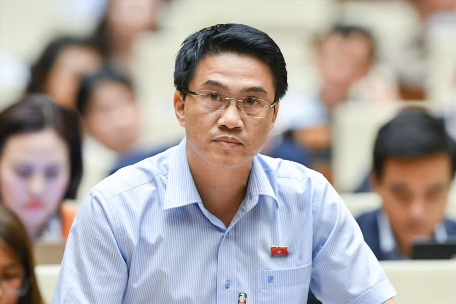 Đại biểu Đỗ Huy Khánh (đoàn Đồng Nai).