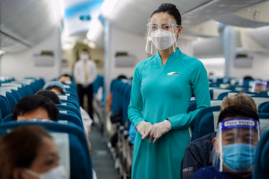 Hiện nay, Vietnam Airlines đã khôi phục các đường bay thương mại hai chiều.