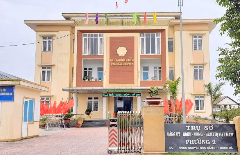 Trụ sở UBND phường 2, TP Đông Hà
