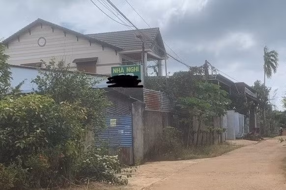 Nhà nghỉ S.P, nơi xảy ra vụ án. (Ảnh: TL) Nhà nghỉ S.P, nơi xảy ra vụ án. (Ảnh: TL)