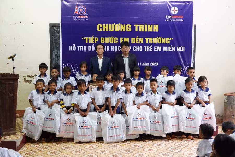 Thời gian qua, Công ty Thủy điện Quảng Trị chăm lo đến công tác an sinh xã hội.