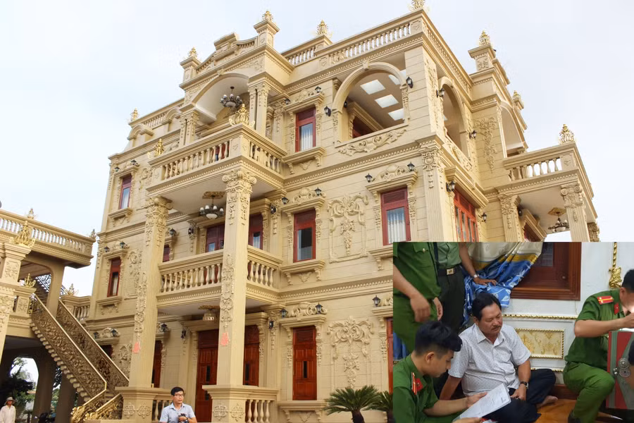 Biệt thự dát vàng của Thiện Soi