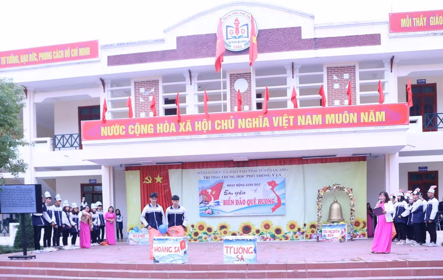 Tuyên Quang: Tổ chức hoạt động giáo dục với chủ đề: “Em yêu biển đảo quê hương”