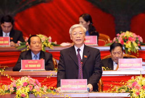Đồng chí Nguyễn Phú Trọng được bầu làm Tổng Bí thư BCHTW Đảng khoá XI