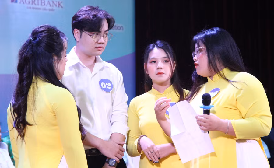 Sinh viên Trường ĐH Sư phạm Hà Nội. Ảnh: TG.