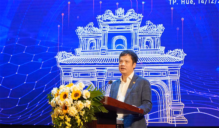 Ông Nguyễn Văn Khoa - Chủ tịch VINASA cho hay, Tuần lễ chuyển đổi số - Huế 2023 có mục tiêu kêu gọi sự chung tay các địa phương từ cấp lãnh đạo, đến các sở ngành và doanh nghiệp. Ông Nguyễn Văn Khoa - Chủ tịch VINASA cho hay, Tuần lễ chuyển đổi số - Huế 2023 có mục tiêu kêu gọi sự chung tay các địa phương từ cấp lãnh đạo, đến các sở ngành và doanh nghiệp.
