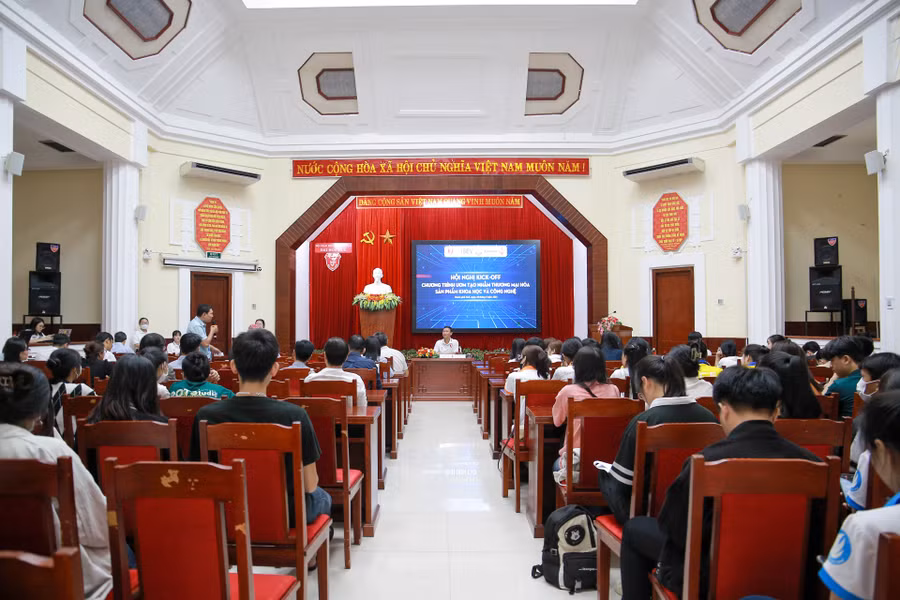 Hội nghị Kick-off chương trình ươm tạo nhằm thương mại hóa sản phẩm khoa học và công nghệ.