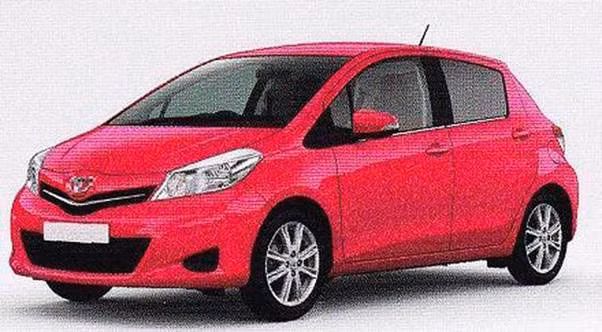 2012 Yaris/Vitz đã thay đổi rất nhiều so với thế hệ trước.