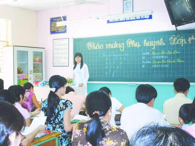 Phụ huynh HS luôn mong muốn các khoản thu - chi trong trường học công khai, minh bạch
