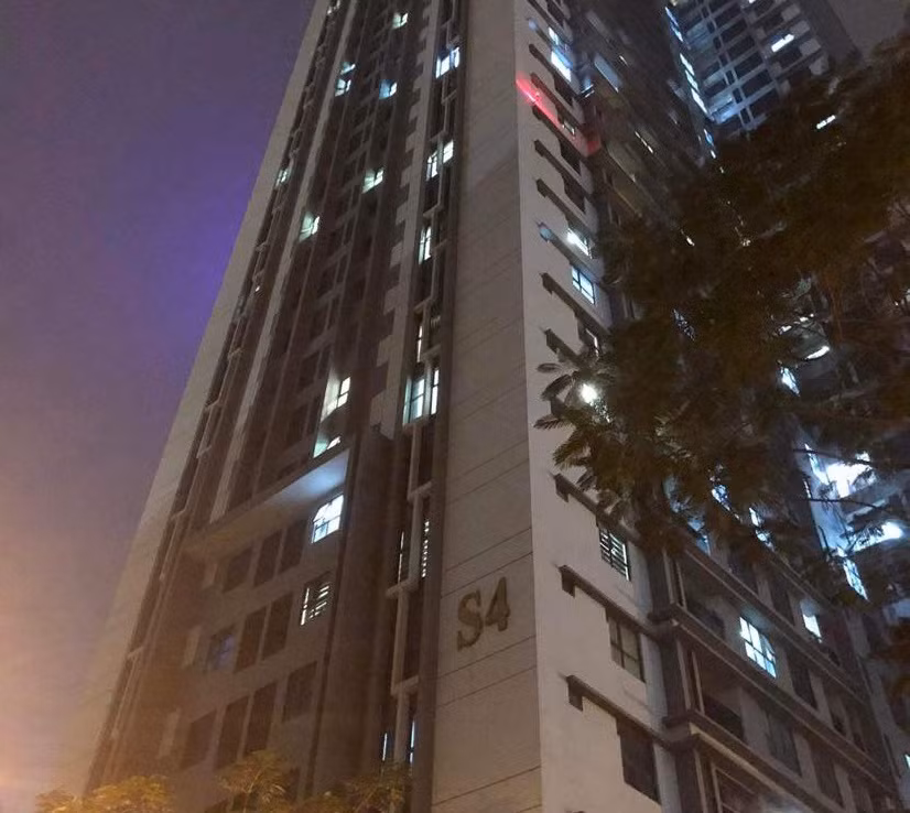 Toà nhà S4, chung cư Goldmark City nơi xảy ra sự việc.