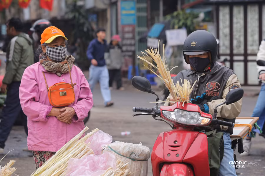 Lá dong tại chợ được nhập từ nhiều nơi. Lá dong rừng có nguồn gốc từ các tỉnh Lào Cai, Tuyên Quang. Lá dong quê được nhập từ Thanh Oai (Hà Nội), Phủ Lý (Hà Nam).