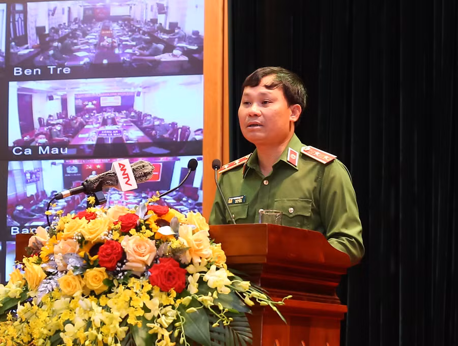 Trung tướng Trần Ngọc Hà, Cục trưởng Cục Cảnh sát hình sự.