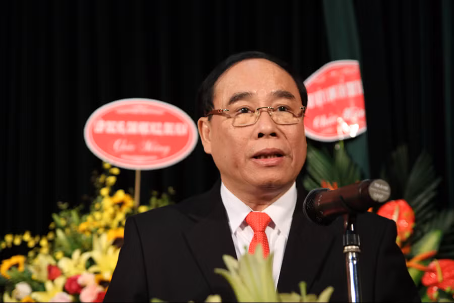 PGS.TS Đậu Xuân Cảnh phát biểu tại lễ khai giảng. PGS.TS Đậu Xuân Cảnh phát biểu tại lễ khai giảng.
