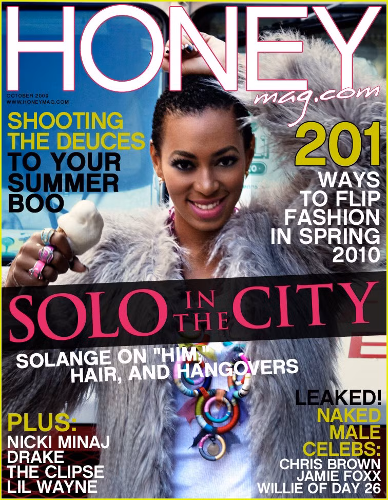 Solange Knowles phá cách trên Honey Mag ảnh 4
