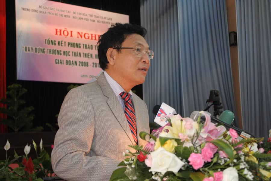 Bộ trưởng Phạm Vũ Luận phát biểu kết luận Hội nghị Bộ trưởng Phạm Vũ Luận phát biểu kết luận Hội nghị
