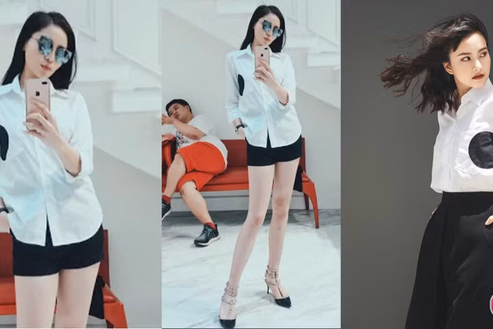 Hoa hậu Kỳ Duyên diện đồ bình dân vẫn đẹp!