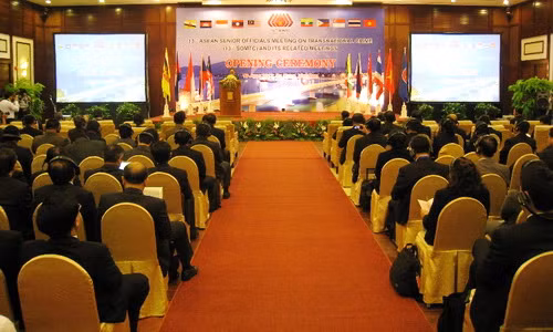 Quang cảnh Hội nghị Hội nghị các quan chức cấp cao ASEAN về phòng chống tội phạm xuyên quốc gia (SOMTC) lần thứ 13