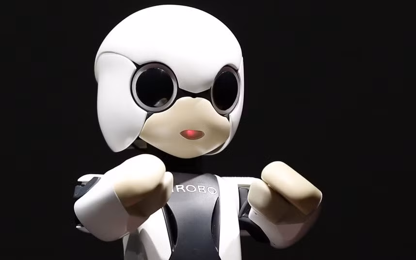 Robot Korobo được ra mắt tại Tokyo, Nhật bản. Chú robot này có thể giao tiếp và sẽ được bay lên Trạm vũ trụ Quốc tế vào ngày 4/8 Humanoid communication robot Kirobo moves during its unveiling in Tokyo. Dentsu Inc, Research Center for Advanced Science and Technology, the University of Tokyo, Robo Garage and Toyota announced that their jointly developed robot astronaut, called Kirobo, will be aboard the Kounotori 4 cargo spacecraft scheduled for launch from the Tanegashima Space Center to the International Space Station (ISS) on August 4, 2013, according to the organiser.