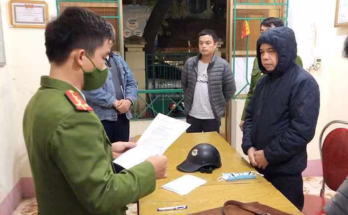 Cơ quan thi hành các quyết định tố tụng với đối tượng Chu Văn Bắc.