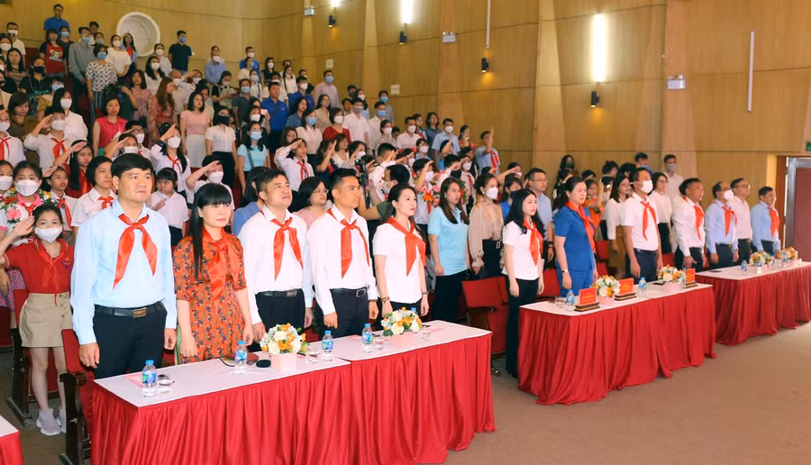 81 năm qua đánh dấu sự trưởng thành về mọi mặt của tổ chức Đội Thiếu niên Tiền phong Hồ Chí Minh thành phố Hà Nội.