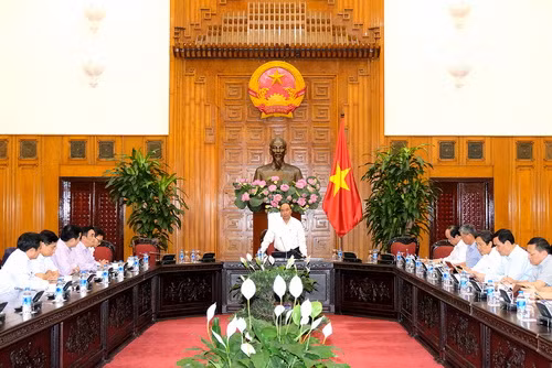 Toàn cảnh buổi làm việc