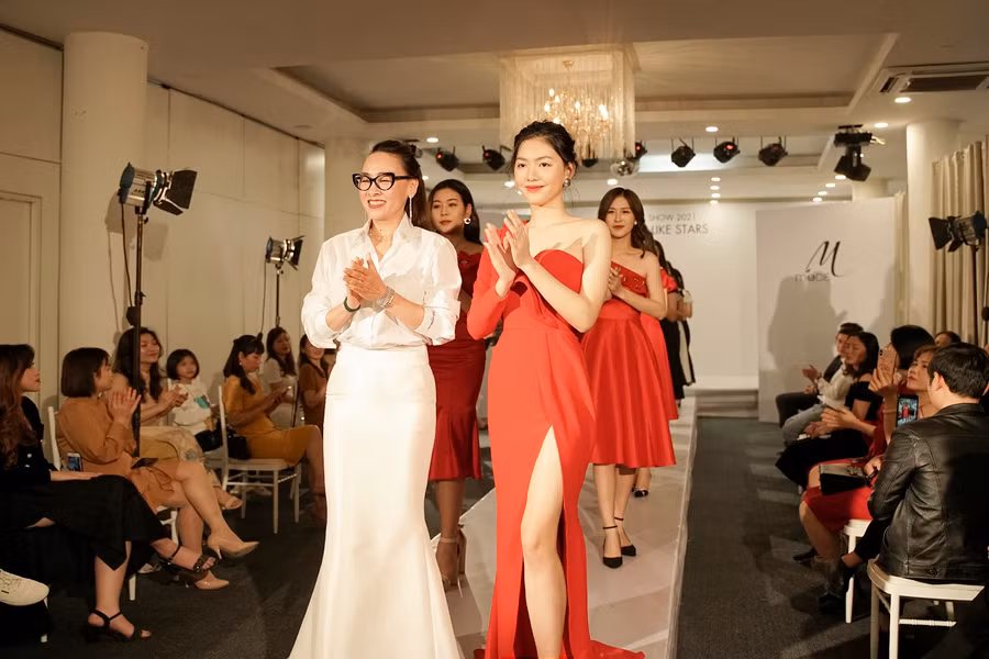 Hình ảnh tại buổi ra mắt các thiết kế MMode của thời trang MM