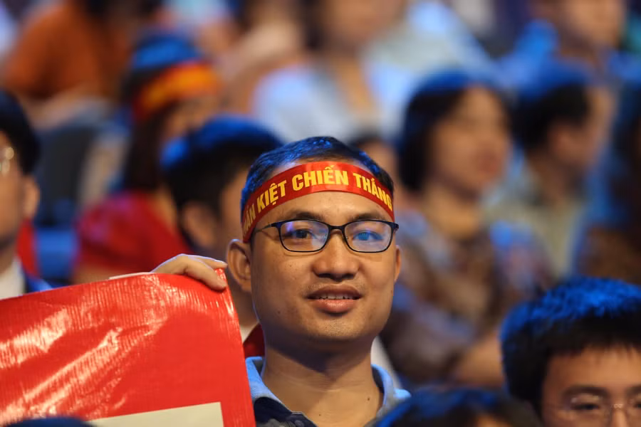 Người nhà các thí sinh...
