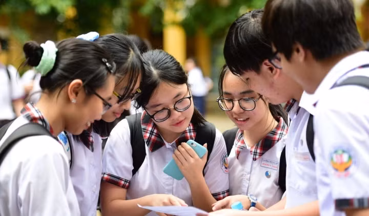 Thí sinh tham dự Kỳ thi tốt nghiệp THPT năm 2023. Ảnh: TG