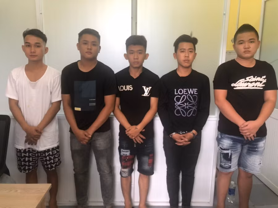 Một số đối tượng có liên quan đến vụ việc.