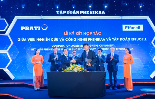 Ký kết hợp tác nghiên cứu với Tập đoàn Effucell