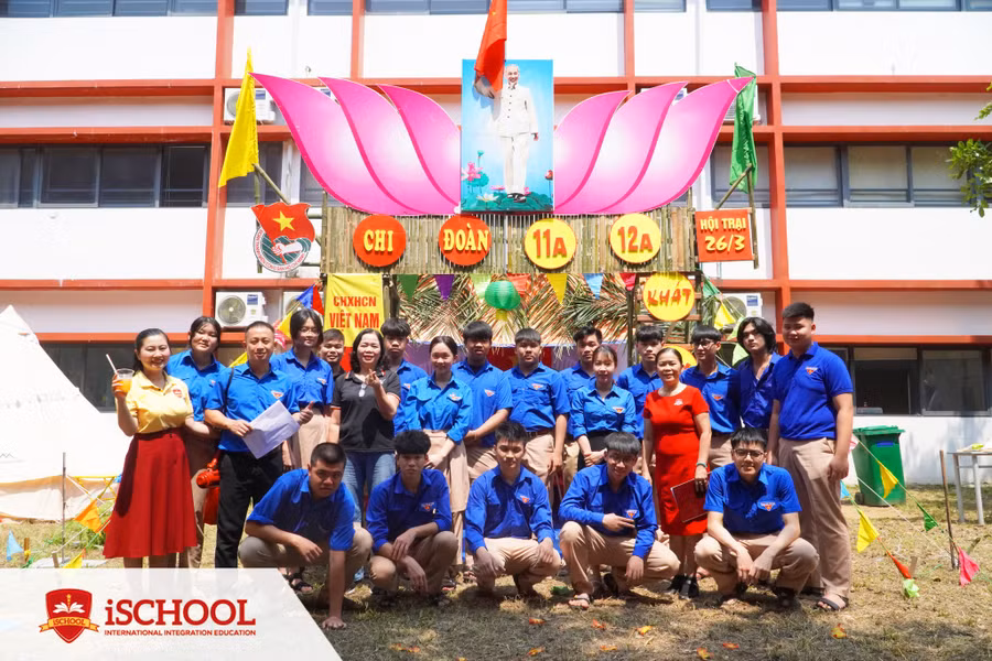 Hội trại iSchool Quảng Trị với đa sắc màu, tràn đầy sự tươi trẻ.