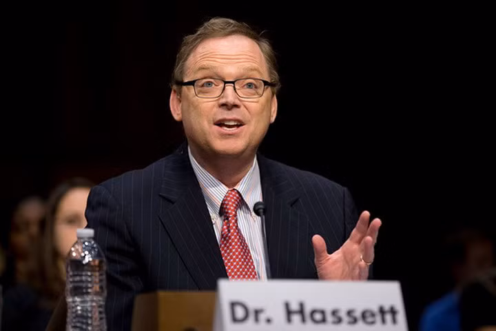 Ông Kevin Hassett làm Chủ tịch Hội đồng cố vấn kinh tế Mỹ