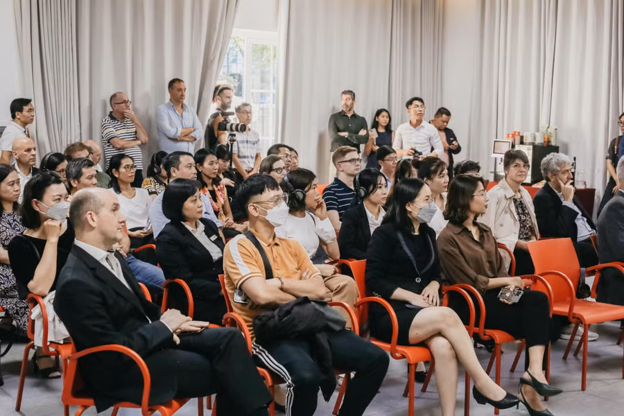 Sự kiện thảo luận về văn hóa cà phê 'Ý – Việt giao thoa'. Sự kiện thảo luận về văn hóa cà phê 'Ý – Việt giao thoa'.